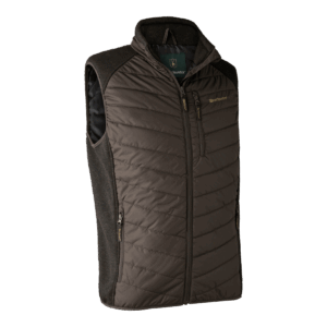 Deerhunter Moor Vatteret Vest med strik Brown Leaf XL
