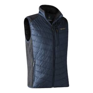 Deerhunter Moor Vatteret Vest med strik Dark Blue XL