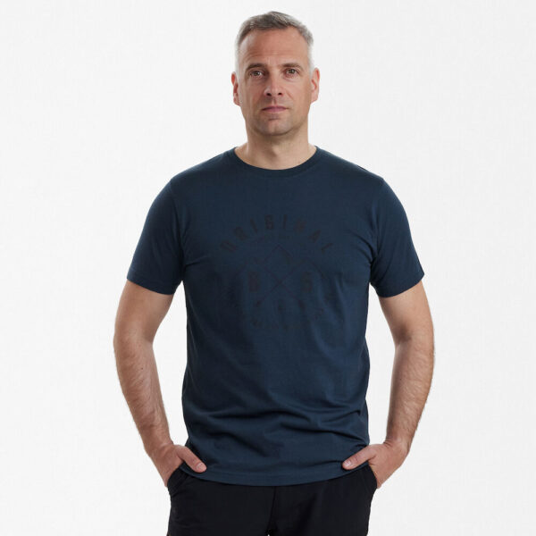 Deerhunter Nolan T-shirt Dark Blue 2XL