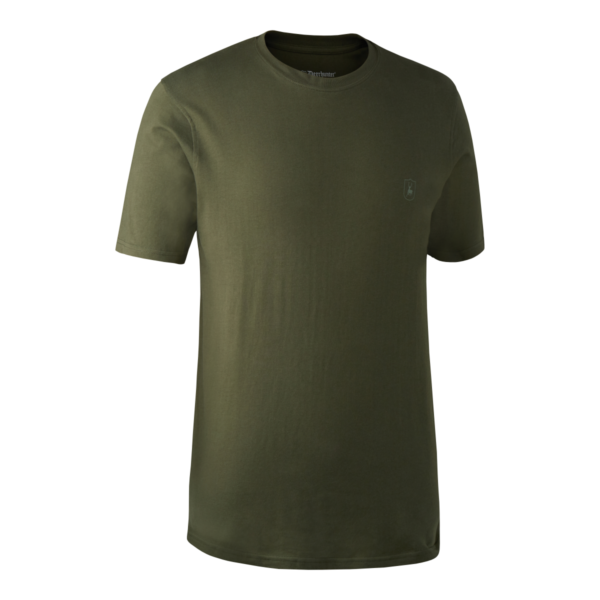 Deerhunter T-Shirt 2 pak Green/Brown Leaf L