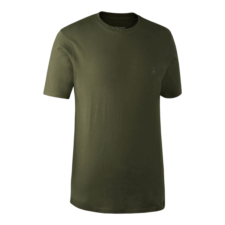 Deerhunter T-Shirt 2 pak Green/Brown Leaf XL