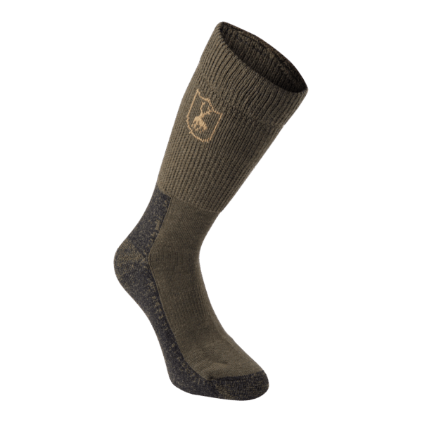Deerhunter Uld Sokker De Luxe - korte Grape Leaf 44/47