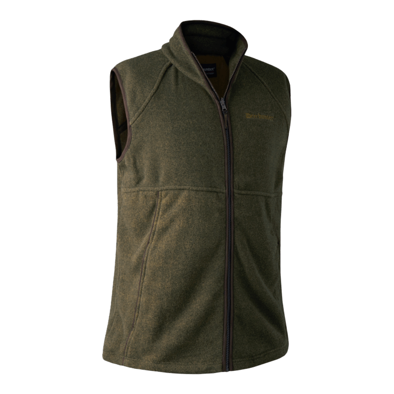Deerhunter Wingshooter Fleecevest Graphite Green Melange S