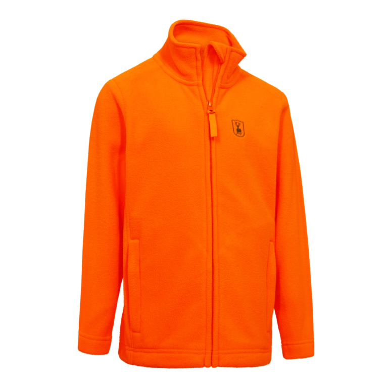 Deerhunter Youth Atlas Light Orange Fleece Jakke børn - Højde 116cm