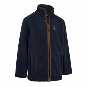 Deerhunter Youth Cumbria Fleece Jakke børn - Højde 116cm - Dark Blue