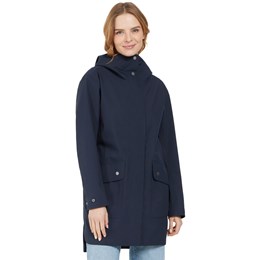 Didriksons Gwen Parka Dame 36 Blå Skaljakker