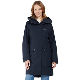 Didriksons Ilma Parka Dame 36 Blå Skaljakker