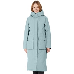 Didriksons Leya Parka Long Dame 36 Blå Fiberjakker