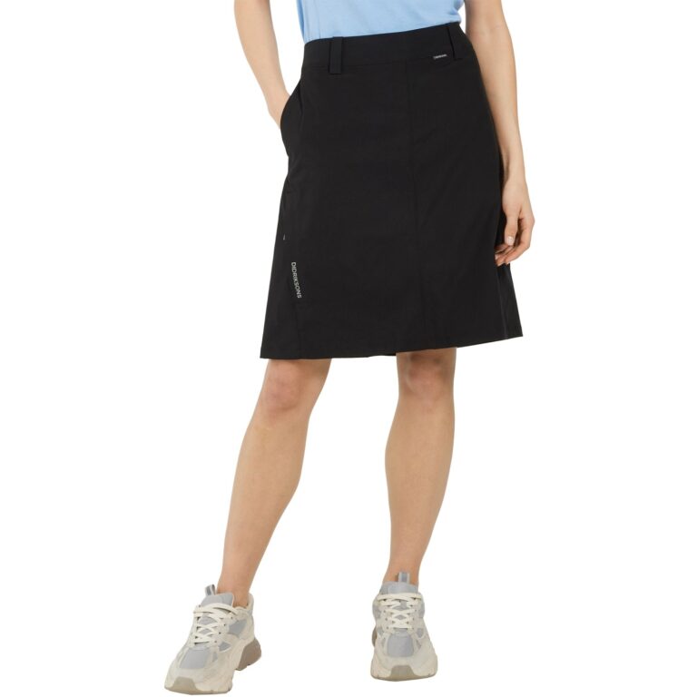 Didriksons Liv Skirt Dame 34 Sort Nederdele & kjoler