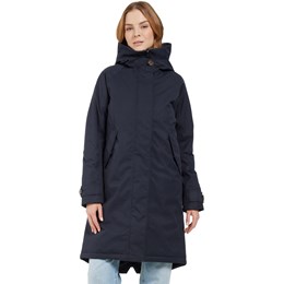 Didriksons Luna Parka Dame 40 Blå Fiberjakker