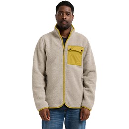 Didriksons Peter Full-Zip II Herre S Beige Fleece
