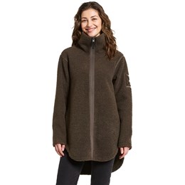 Didriksons Umi Full-Zip Dame 34 Brun Fleece