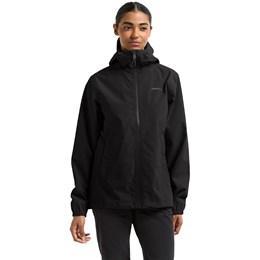 Didriksons Varja Jacket Dame 36 Sort Skaljakker