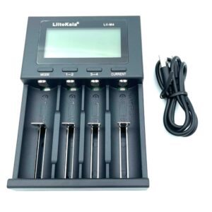 Digi-Quad USB 3.0 oplader 4 batterikanaler & powerbank