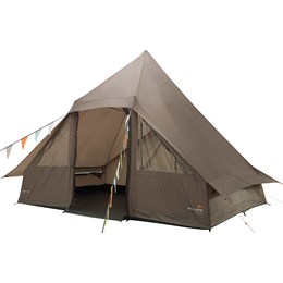 Easy Camp Orsa Cabin, 8-Personers Telt Brun/Hvid 4-8 personer