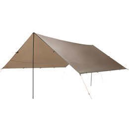 Easy Camp Totak Tarp 4 x 4 m Brun/Hvid Tarps
