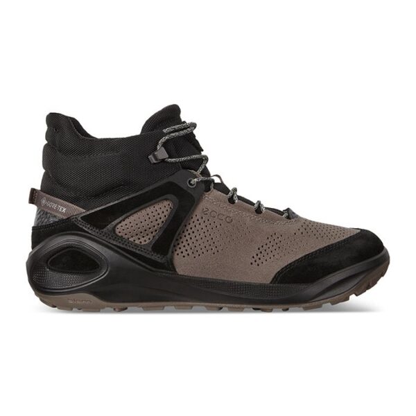 Ecco Biom 2GO M Mid GTX støvler, Sort/d.clay-45 - Vandrestøvler