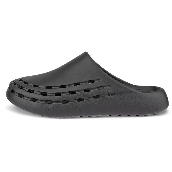 Ecco Cozmo Slide Clog, black-38 - Sandaler