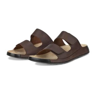 Ecco Cozmo Slide Sandal Herre / Mænd, brun-40 - Sandaler