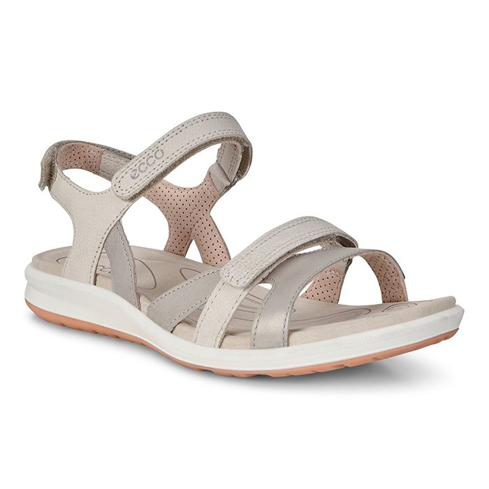 Ecco Cruise II sandal, silver grey/gravel-40 - Sandaler