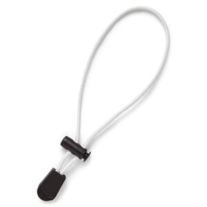 Ecco Fast Lock laces snøresystem 120 cm, white - Tilbehør til støvler, sko