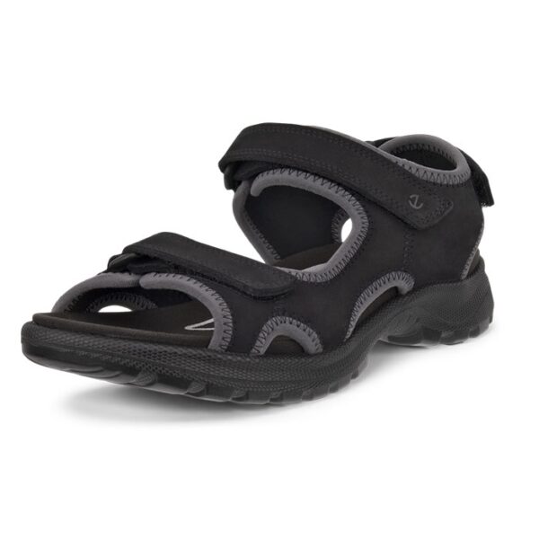 Ecco Hike Beigeal 3 Stripes Dame, Sort-36 - Sandaler