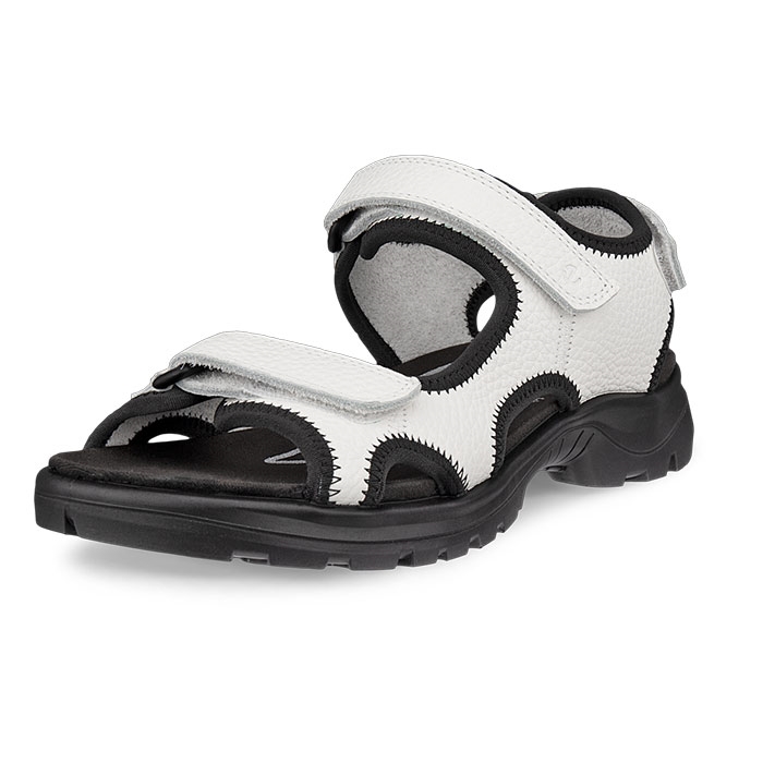 Ecco Hike Sandal 3 Straps Dame, white-37 - Sandaler