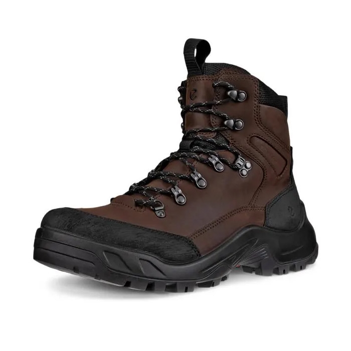 Ecco Offroad Boot Waterproof Herre / Mænd, black/mocha-41 - Vandrestøvler