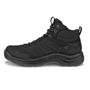Ecco Offroad Mid Leather Waterproof Kvinder / Damer, black-38 - Vandrestøvler