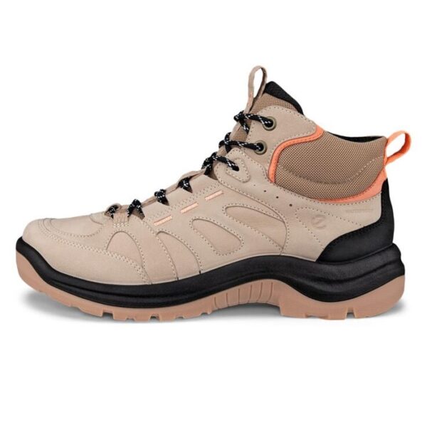 Ecco Offroad Mid Leather Waterproof Kvinder / Damer, nude-36 - Vandrestøvler