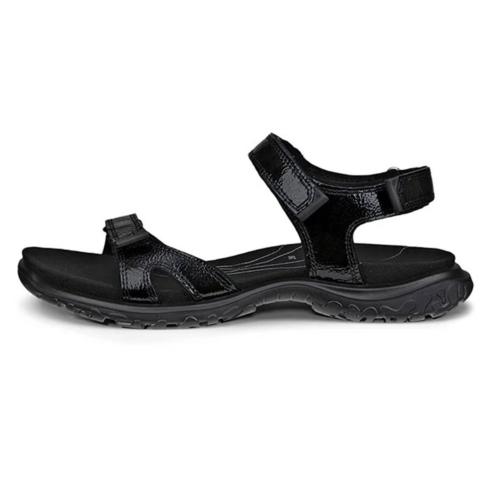 Ecco Offroad Roam Kvinder / Damer, shiny black-36 - Sandaler
