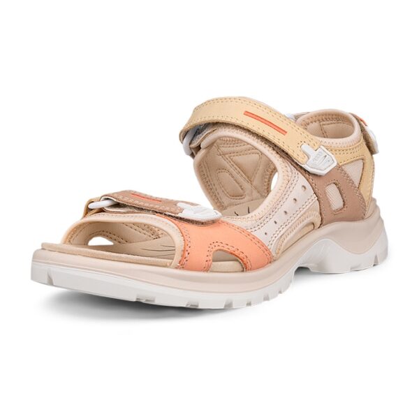 Ecco Offroad YucaOrange Dame Beigeal, multicolor straw-35 - Sandaler