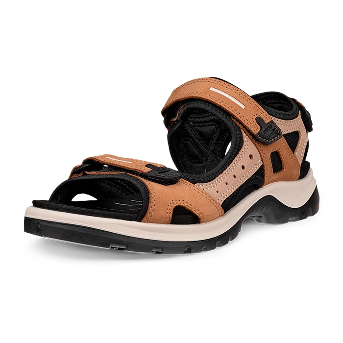Ecco Offroad Yucatan Dame sandal, cashmere / nude-41 - Sandaler