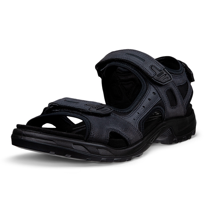 Ecco Offroad Yucatan Herre / Mænd sandal, black-45 - Sandaler