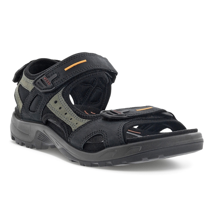 Ecco Offroad Yucatan Herre / Mænd sandal, black/mole-47 - Sandaler