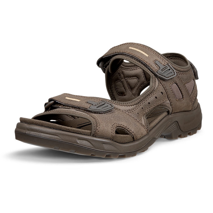 Ecco Offroad Yucatan Herre / Mænd sandal, dark clay-41 - Sandaler