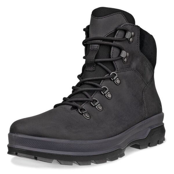 Ecco Rugged Track WP Lace Boot, black-41 - Vandrestøvler