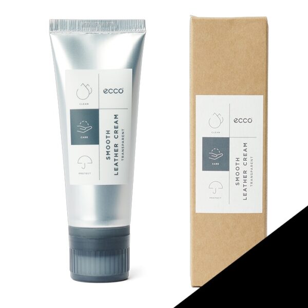 Ecco Smooth Leather Cream, 0,75ml-black - Tilbehør til støvler, sko