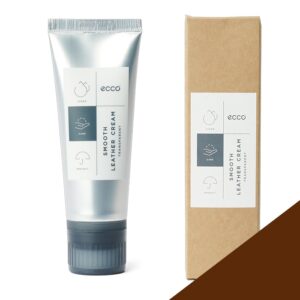 Ecco Smooth Leather Cream, 0,75ml-coffee - Tilbehør til støvler, sko