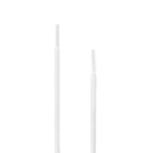 Ecco Sporty Round Laces / snørebånd, Hvid-100cm - Tilbehør til støvler, sko