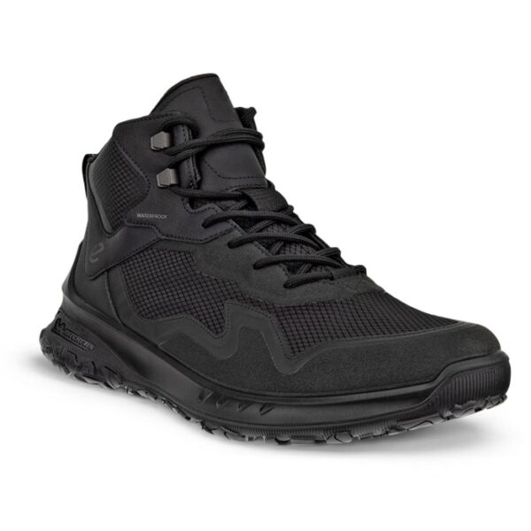 Ecco ULT TRN Tex Mid Waterproof Herre / Mænd, Sort-41 - Vandrestøvler