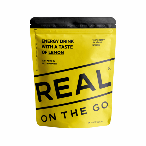 Energy Drink Lemon - REAL Turmat