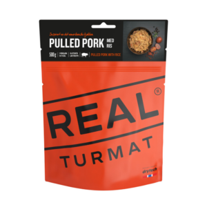 Feltrationer - Pulled pork med ris - REAL Turmat