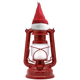 Feuerhand LED Lanterne Baby Special 276 XMAS HOHOHO! Rød/Lilla Lanterner & lamper