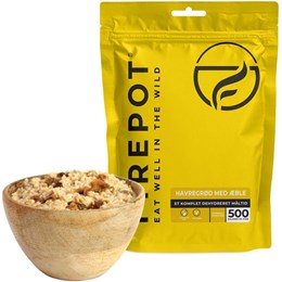 Firepot Havregrød med Æble Frysetørret mad