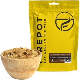 Firepot Havregrød med Banan Frysetørret mad