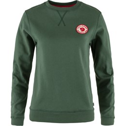 Fjällräven 1960 Logo Badge Sweater Dame XS Grøn Trøjer & sweaters