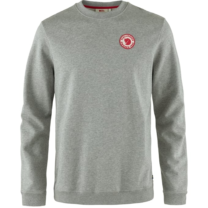 Fjällräven 1960 Logo Badge Sweater M Grey Melange XL