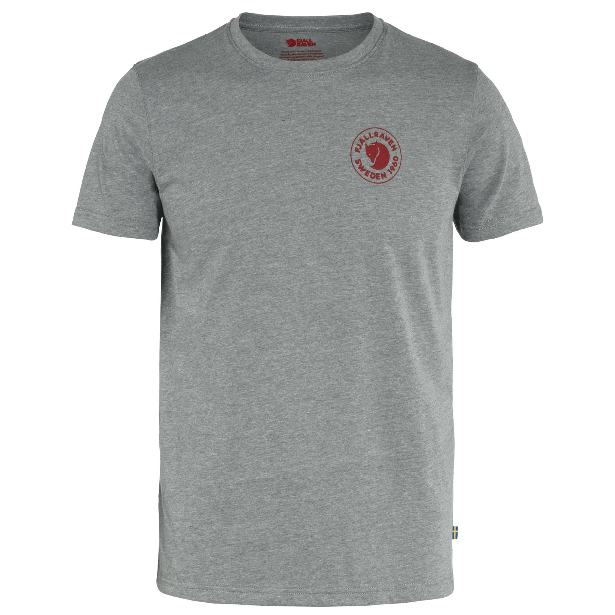 Fjällraven 1960 Logo Herre T-shirt M Grey Melange L