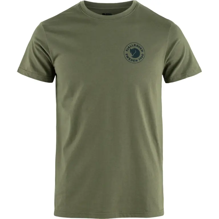 Fjällraven 1960 Logo Herre T-shirt M Laurel Green M